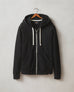 Men's Midweight Full Zip - Black